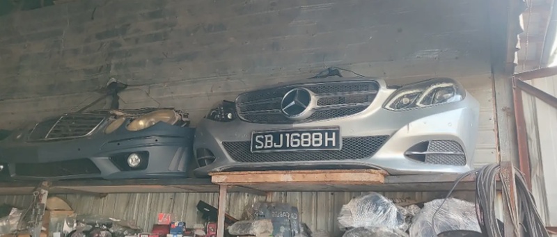 Бампер передний Мercedes_Benz 212 Рестайлинг 2014.2015